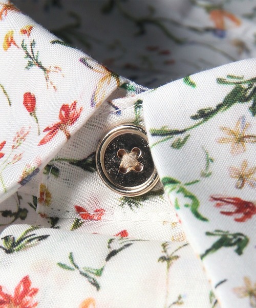 Paul Smith(ポールスミス)の「"Water Colour Floral" カジュアルシャツ / 163310 006LN(シャツ/ブラウス・メンズ・オレンジ/パープル・MEDIUM/SMALL/XX-LARGE/X-LARGE/LARGE)」の10枚目の写真