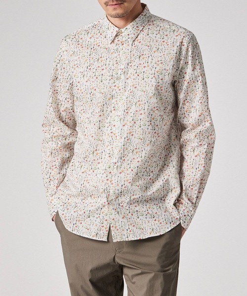 Paul Smith(ポールスミス)の「"Water Colour Floral" カジュアルシャツ / 163310 006LN(シャツ/ブラウス・メンズ・オレンジ/パープル・MEDIUM/SMALL/XX-LARGE/X-LARGE/LARGE)」の15枚目の写真