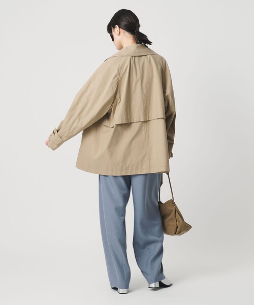 BEAUTY&YOUTH UNITED ARROWS（ビューティーアンドユースユナイテッドアローズ）の「コットンブレンド ミドルトレンチコート（トレンチコート・レディース・ベージュ/オフホワイト・S/M/XS）」の12枚目の写真