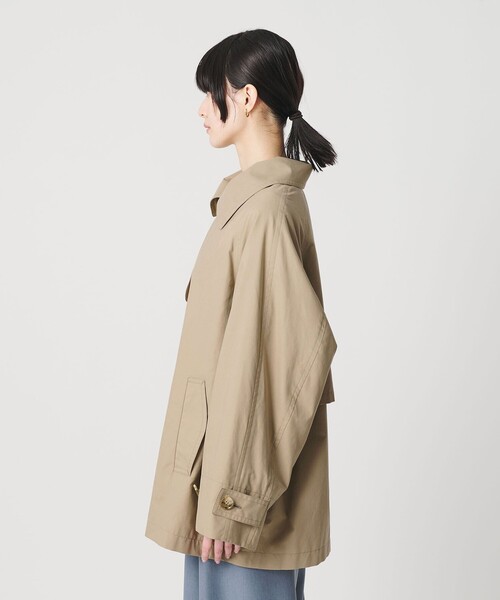 BEAUTY&YOUTH UNITED ARROWS（ビューティーアンドユースユナイテッドアローズ）の「コットンブレンド ミドルトレンチコート（トレンチコート・レディース・ベージュ/オフホワイト・S/M/XS）」の14枚目の写真
