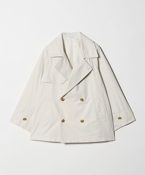BEAUTY&YOUTH UNITED ARROWS（ビューティーアンドユースユナイテッドアローズ）の「コットンブレンド ミドルトレンチコート（トレンチコート・レディース・ベージュ/オフホワイト・S/M/XS）」の17枚目の写真
