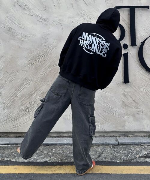 THE MILE（ザマイル）の「マニフェスザマイルスウェットフード[NAVY]（パーカー・メンズ・その他・S/M/L/XL）」の19枚目の写真