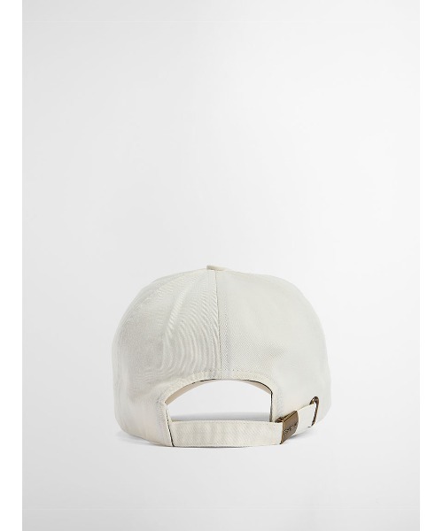 Barbour（バブアー）の「Milburn サイド 刺繍 ロゴ キャップ（ユニセックス）（キャップ・メンズ・オリーブ/ライトブルー/ホワイト/ネイビー・ONE SIZE）」の7枚目の写真