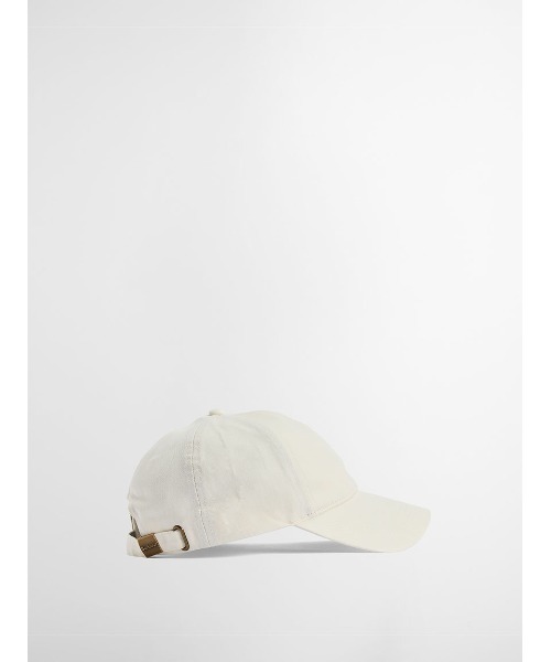 Barbour（バブアー）の「Milburn サイド 刺繍 ロゴ キャップ（ユニセックス）（キャップ・メンズ・オリーブ/ライトブルー/ホワイト/ネイビー・ONE SIZE）」の8枚目の写真