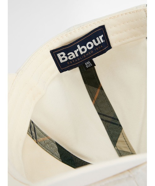 Barbour（バブアー）の「Milburn サイド 刺繍 ロゴ キャップ（ユニセックス）（キャップ・メンズ・オリーブ/ライトブルー/ホワイト/ネイビー・ONE SIZE）」の13枚目の写真