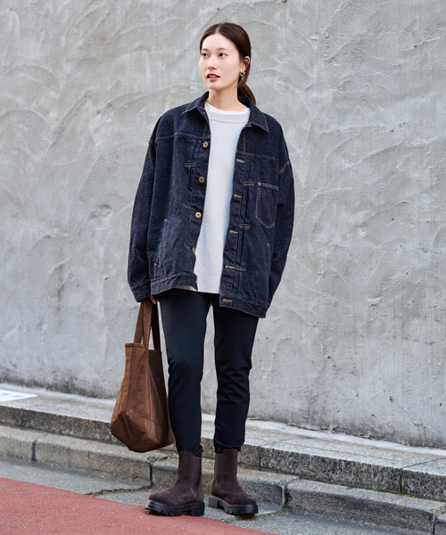 FRAMeWORK（フレームワーク）の「≪追加≫YA GOOD IDEAS GOOD NEWS BIG&MINI トートM　2（トートバッグ・レディース・モカ/ブラウン・FREE）」の11枚目の写真