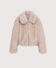 Cozy Faux Fur Zip Jacket