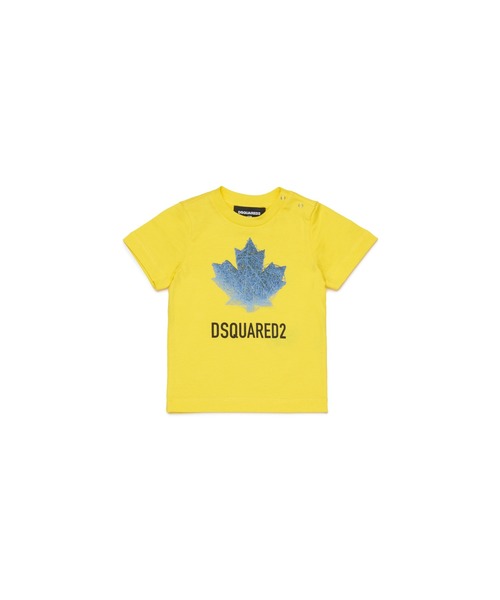 DSQUARED2(ディースクエアード)の「ベビー Tシャツ DSQUARED KID(Tシャツ/カットソー・キッズ・ホワイト/ライトブルー/イエロー・24M/18M/36M)」の3枚目の写真