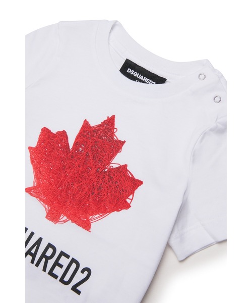 DSQUARED2(ディースクエアード)の「ベビー Tシャツ DSQUARED KID(Tシャツ/カットソー・キッズ・ホワイト/ライトブルー/イエロー・24M/18M/36M)」の8枚目の写真