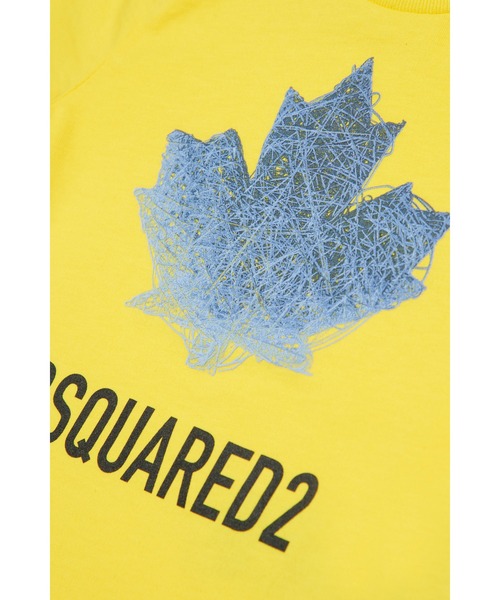 DSQUARED2(ディースクエアード)の「ベビー Tシャツ DSQUARED KID(Tシャツ/カットソー・キッズ・ホワイト/ライトブルー/イエロー・24M/18M/36M)」の5枚目の写真