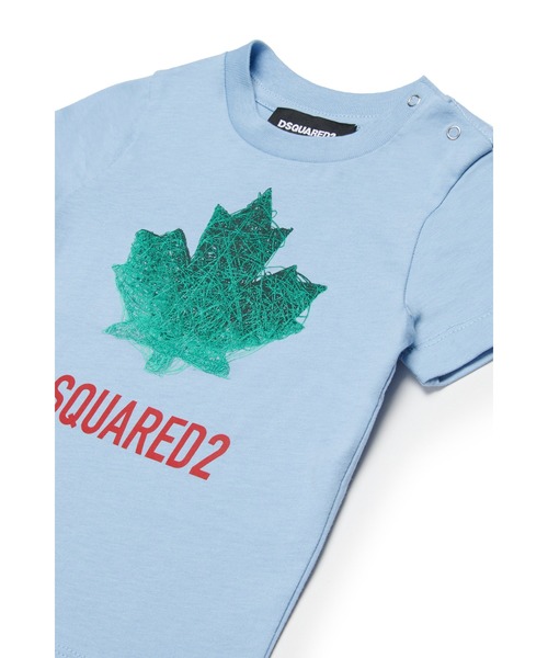 DSQUARED2(ディースクエアード)の「ベビー Tシャツ DSQUARED KID(Tシャツ/カットソー・キッズ・ホワイト/ライトブルー/イエロー・24M/18M/36M)」の9枚目の写真