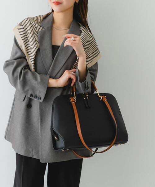 RODE SKO（ロデスコ）の「『インフルエンサーayaさんコラボ』2WAYハンドバッグ（ハンドバッグ・レディース・モカ/ライトベージュ/ブラック・ONE）」の9枚目の写真