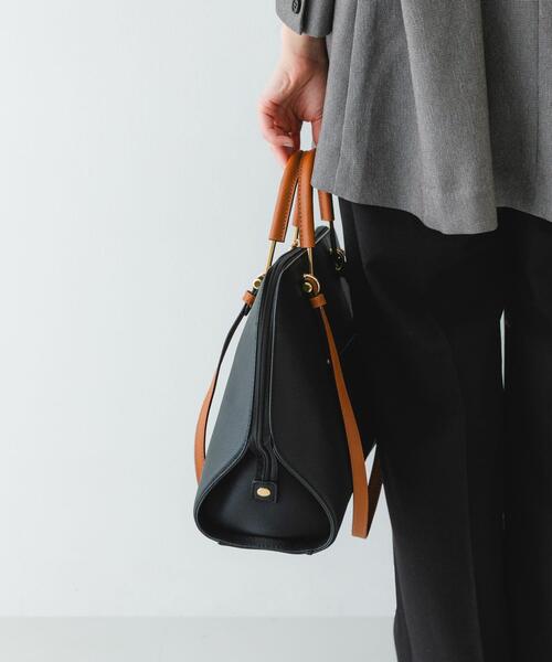 RODE SKO（ロデスコ）の「『インフルエンサーayaさんコラボ』2WAYハンドバッグ（ハンドバッグ・レディース・モカ/ライトベージュ/ブラック・ONE）」の11枚目の写真