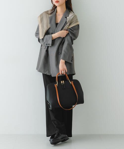 RODE SKO（ロデスコ）の「『インフルエンサーayaさんコラボ』2WAYハンドバッグ（ハンドバッグ・レディース・モカ/ライトベージュ/ブラック・ONE）」の13枚目の写真