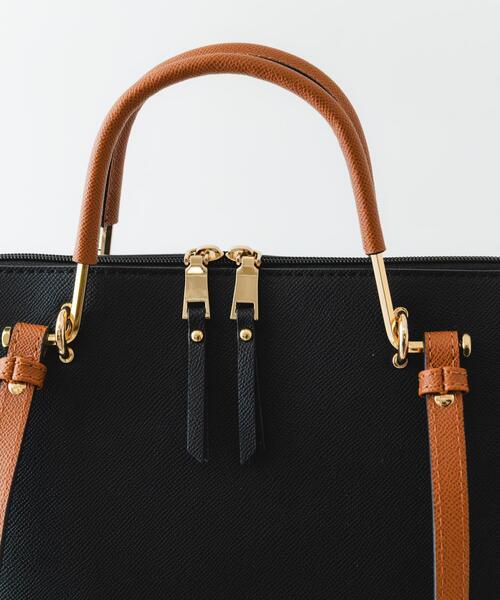 RODE SKO（ロデスコ）の「『インフルエンサーayaさんコラボ』2WAYハンドバッグ（ハンドバッグ・レディース・モカ/ライトベージュ/ブラック・ONE）」の17枚目の写真