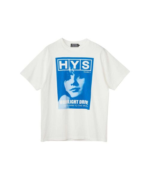 HYSTERIC GLAMOUR（ヒステリックグラマー）の「MOONLIGHT DRIVE Tシャツ（Tシャツ/カットソー・メンズ・カーキ/ブラック/ホワイト・SMALL/MEDIUM/LARGE/X-LARGE）」の2枚目の写真
