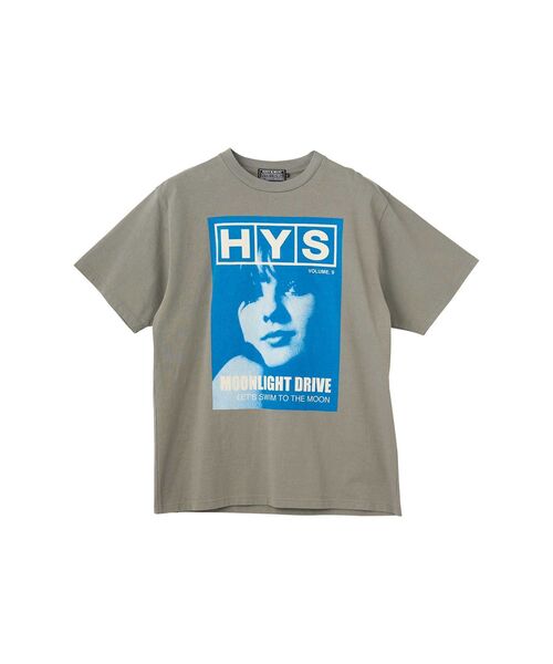 HYSTERIC GLAMOUR（ヒステリックグラマー）の「MOONLIGHT DRIVE Tシャツ（Tシャツ/カットソー・メンズ・カーキ/ブラック/ホワイト・SMALL/MEDIUM/LARGE/X-LARGE）」の3枚目の写真
