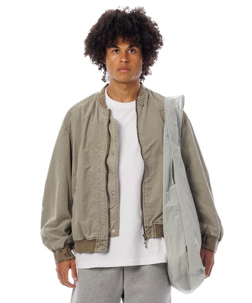 Sandinista(サンディニスタ)の「Nylon Rip-Stop Packable Bag / 収納可能ナイロンバッグ(エコバッグ/サブバッグ・メンズ・チャコール/イエロー/ブラウン/グレー・FREE)」の16枚目の写真