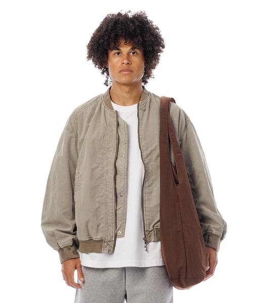 Sandinista(サンディニスタ)の「Nylon Rip-Stop Packable Bag / 収納可能ナイロンバッグ(エコバッグ/サブバッグ・メンズ・チャコール/イエロー/ブラウン/グレー・FREE)」の8枚目の写真