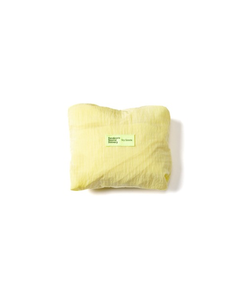 Sandinista(サンディニスタ)の「Nylon Rip-Stop Packable Bag / 収納可能ナイロンバッグ(エコバッグ/サブバッグ・メンズ・チャコール/イエロー/ブラウン/グレー・FREE)」の15枚目の写真