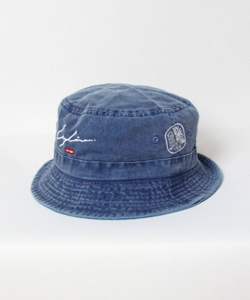 Leyline(レイライン)の「【Leyline】Denim wash Bucket hat(ハット・メンズ・ブラック/ブルー/カーキ・S~M/L~LL)」の8枚目の写真