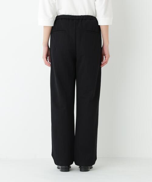 human woman（ヒューマンウーマン）の「◆ドビーストレッチリラックスストレートパンツ（その他パンツ・レディース・ブラック/ブラウン系その他・SMALL/MEDIUM）」の9枚目の写真