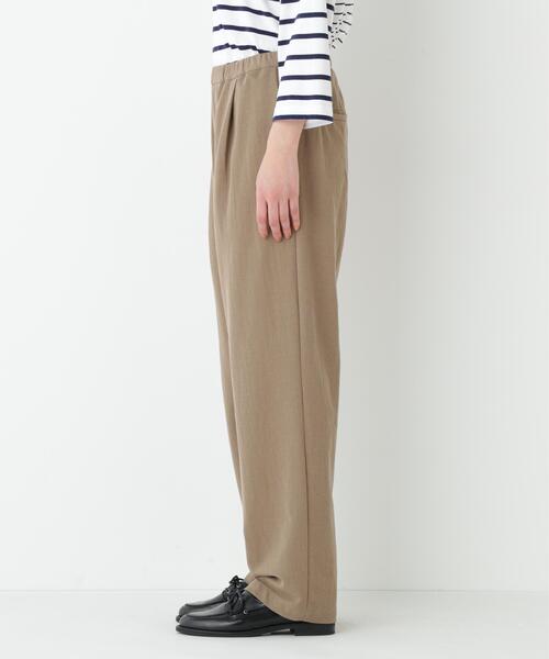 human woman（ヒューマンウーマン）の「◆ドビーストレッチリラックスストレートパンツ（その他パンツ・レディース・ブラック/ブラウン系その他・SMALL/MEDIUM）」の15枚目の写真