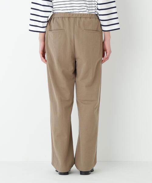 human woman（ヒューマンウーマン）の「◆ドビーストレッチリラックスストレートパンツ（その他パンツ・レディース・ブラック/ブラウン系その他・SMALL/MEDIUM）」の16枚目の写真