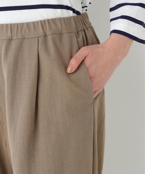 human woman（ヒューマンウーマン）の「◆ドビーストレッチリラックスストレートパンツ（その他パンツ・レディース・ブラック/ブラウン系その他・SMALL/MEDIUM）」の18枚目の写真