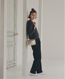 human woman | ◆ドビーストレッチリラックスストレートパンツ(その他パンツ)