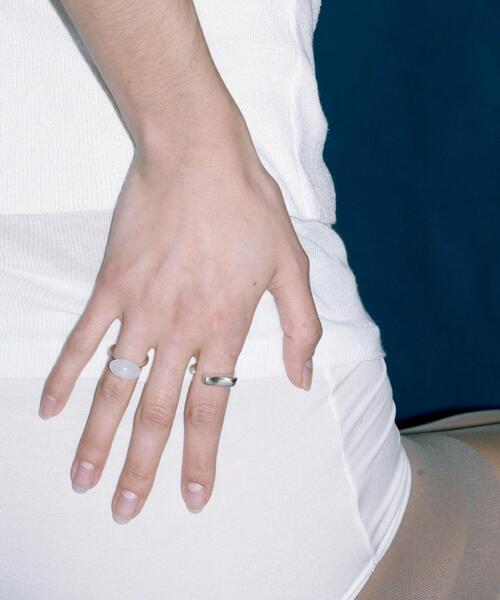 SMELLY（スメリー）の「SMELLY so’　open line ring（リング・レディース・シルバー・-）」の3枚目の写真