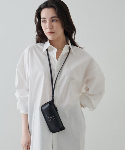 IACUCCI（イアクッチ）の「【予約】アバ アイウェアケース RUGA（その他小物・レディース・キャメル/ブラック・FREE）」の2枚目の写真