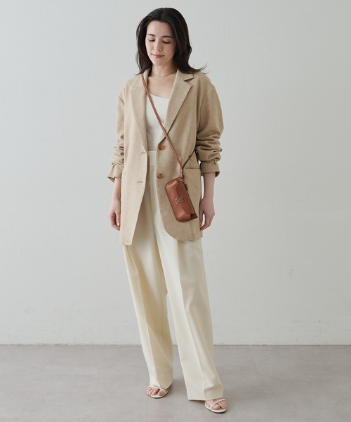 IACUCCI（イアクッチ）の「【予約】アバ アイウェアケース RUGA（その他小物・レディース・キャメル/ブラック・FREE）」の8枚目の写真