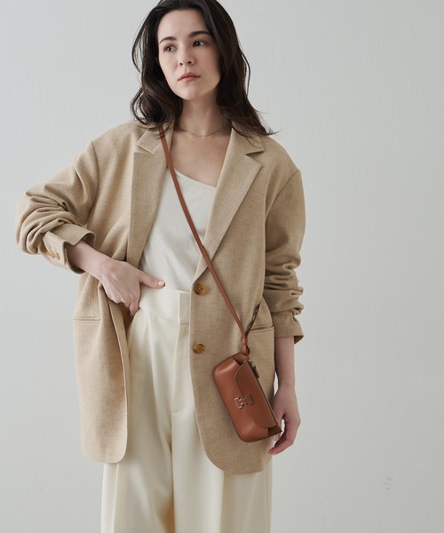 IACUCCI（イアクッチ）の「【予約】アバ アイウェアケース RUGA（その他小物・レディース・キャメル/ブラック・FREE）」の9枚目の写真