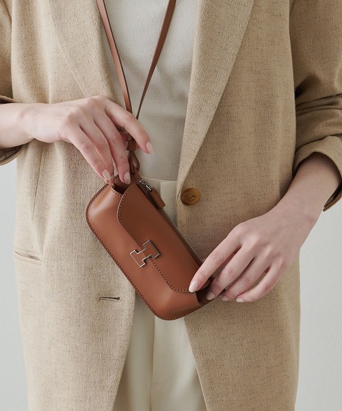 IACUCCI（イアクッチ）の「【予約】アバ アイウェアケース RUGA（その他小物・レディース・キャメル/ブラック・FREE）」の12枚目の写真