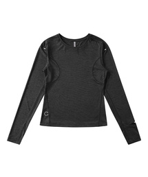 BUTTON SEOUL（ボタンソウル）の「[ウィメンズ]クイックドライセカンドスキンロングスリーブランニングテックTシャツ(6 COLORS)（Tシャツ/カットソー）」