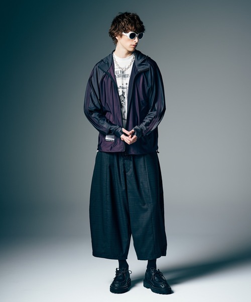 glamb（グラム）の「Balloon Cropped Slacks / バルーンクロップドスラックス（スラックス・メンズ・ブラック/グレー・S/M/L）」の18枚目の写真
