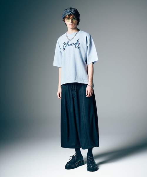 glamb（グラム）の「Balloon Cropped Slacks / バルーンクロップドスラックス（スラックス・メンズ・ブラック/グレー・S/M/L）」の20枚目の写真