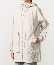 ナイロンジャケット（ベージュ系・フードあり）ファッション通販