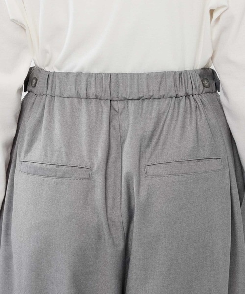 BARNYARDSTORM（バンヤードストーム）の「BARNYARDSTORM / ウエストボタンタタックパンツ / ハンドウォッシャブル（その他パンツ・レディース・ベージュ/グレー・S/M）」の20枚目の写真