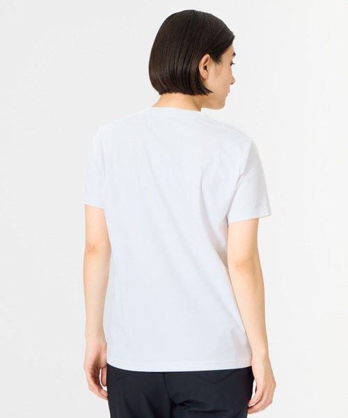 le coq sportif(ルコックスポルティフ)の「ルコックスポルティフ ヘランカ半袖Tシャツ(Tシャツ/カットソー・レディース・ネイビー/ホワイト/ローズ/ブルー・M/L/XL)」の16枚目の写真