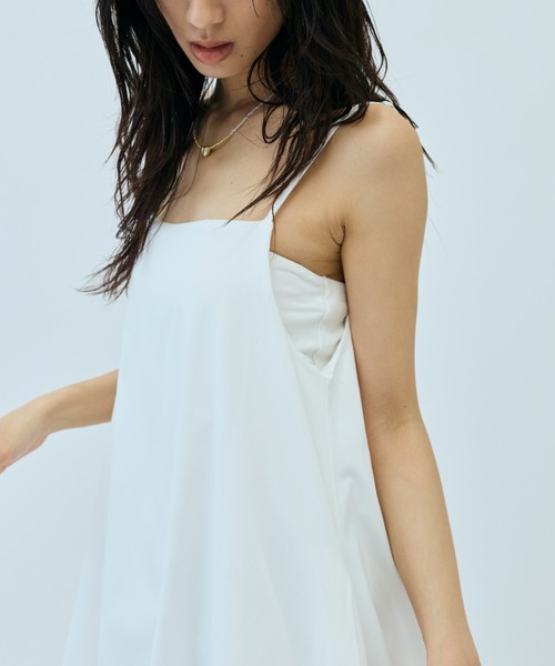 DRWCYS（ドロシーズ）の「バルーンキャミチュニック（キャミソール・レディース・ホワイト/ブラック・FREE）」の20枚目の写真