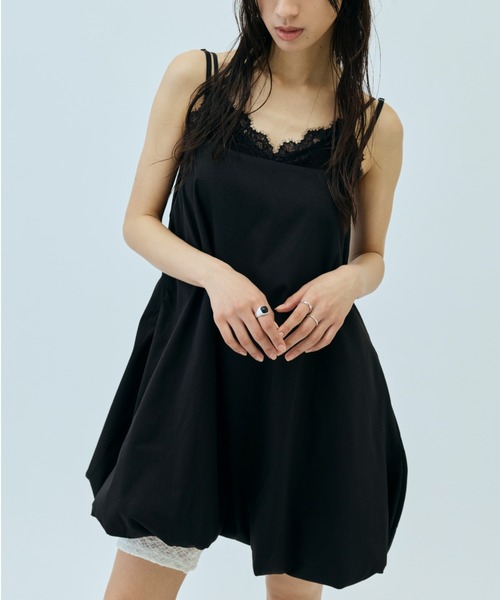 DRWCYS（ドロシーズ）の「バルーンキャミチュニック（キャミソール・レディース・ホワイト/ブラック・FREE）」の22枚目の写真