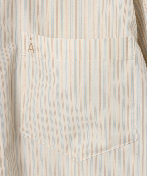 ALAND（エーランド）の「【UNISEX】ALAND／ボリュームBIGシャツ（シャツ/ブラウス・レディース・ブルー/オフホワイト/ベージュ/ライトブルー・LARGE/SMALL）」の18枚目の写真