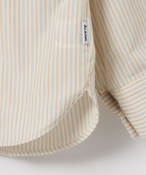 ALAND（エーランド）の「【UNISEX】ALAND／ボリュームBIGシャツ（シャツ/ブラウス・レディース・ブルー/オフホワイト/ベージュ/ライトブルー・LARGE/SMALL）」の19枚目の写真