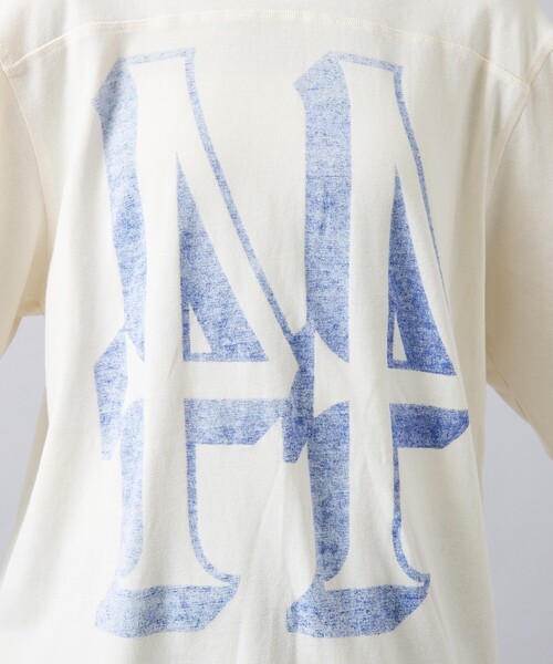DEUS EX MACHINA(デウスエクスマキナ)の「【Deus Ex Machina / デウスエクスマキナ】 Futile Effort Jersey ナンバリング 長袖Tシャツ/ ユニセックス(Tシャツ/カットソー・メンズ・バイオレット/アイボリー・S/M)」の13枚目の写真