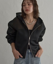 notch.（ノッチ）の「ダンボールシアーWZIPパーカー（ブルゾン）」