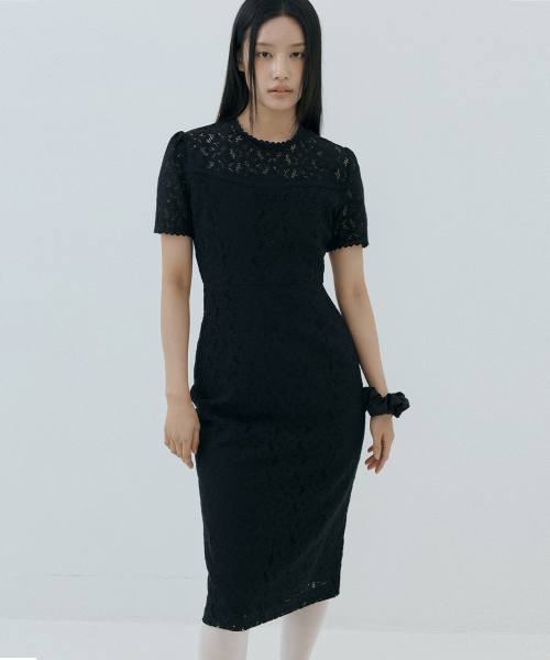 LUCIR ZU（ルシールズ）の「Roha Lace Dress (black)（ワンピース・レディース・その他・SMALL/MEDIUM）」の3枚目の写真