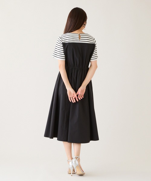 Rose Tiara（ローズティアラ）の「ビスチェドッキングドロストワンピース（ワンピース・レディース・ブラック/ネイビー・38/42/46）」の10枚目の写真