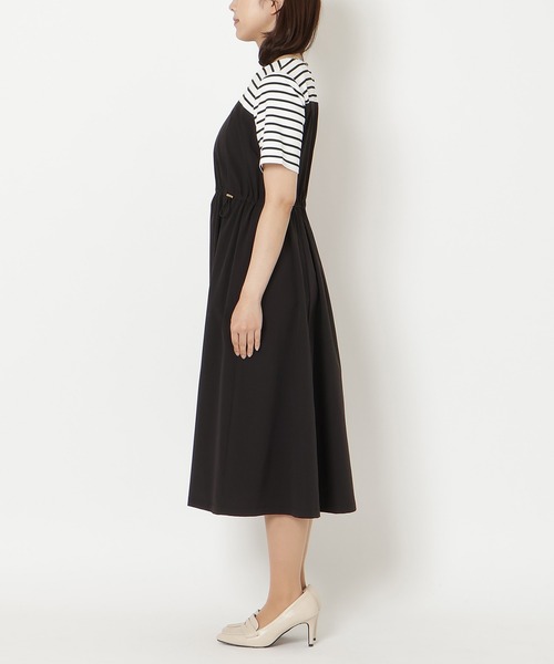 Rose Tiara（ローズティアラ）の「ビスチェドッキングドロストワンピース（ワンピース・レディース・ブラック/ネイビー・38/42/46）」の17枚目の写真